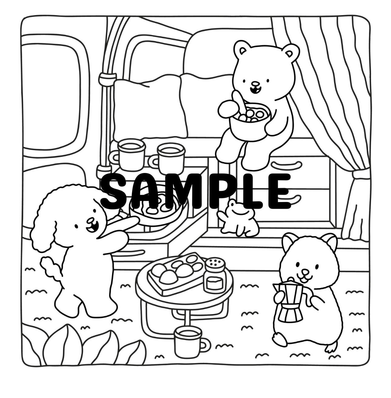 Road Trip Venner - Print Selv