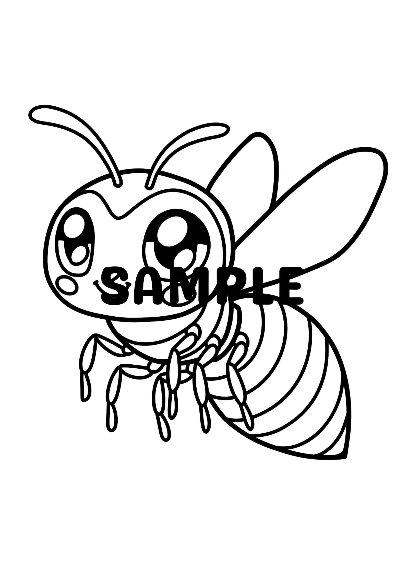 Søde Insekter 1 - Print Selv