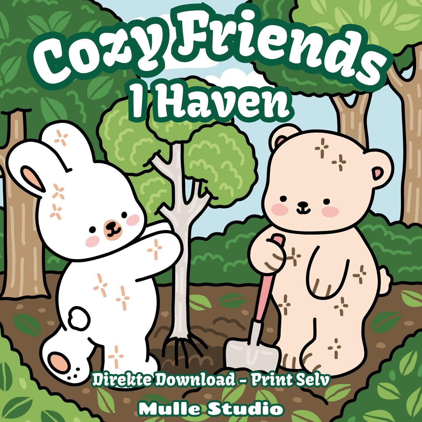 Cozy Friends i haven - Print Selv