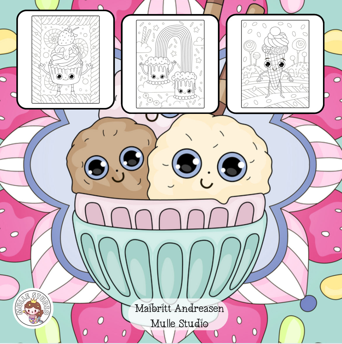 Slik Vennerne - Malebog