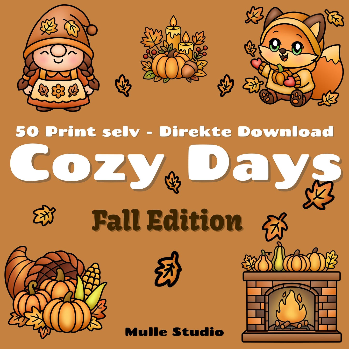 Cozy Days Fall Edition - Print Selv