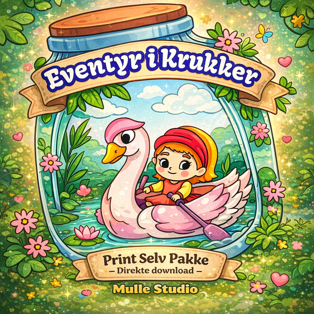 Eventyr i Krukker - Print Selv